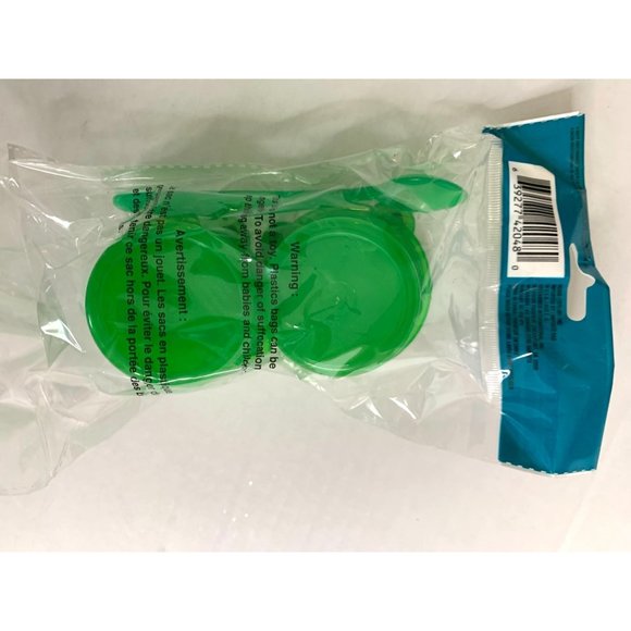 New Angel Of Mine Green Hard Plastic Horse 2 Pack Snack Containers with Lid - Picture 2 of 2